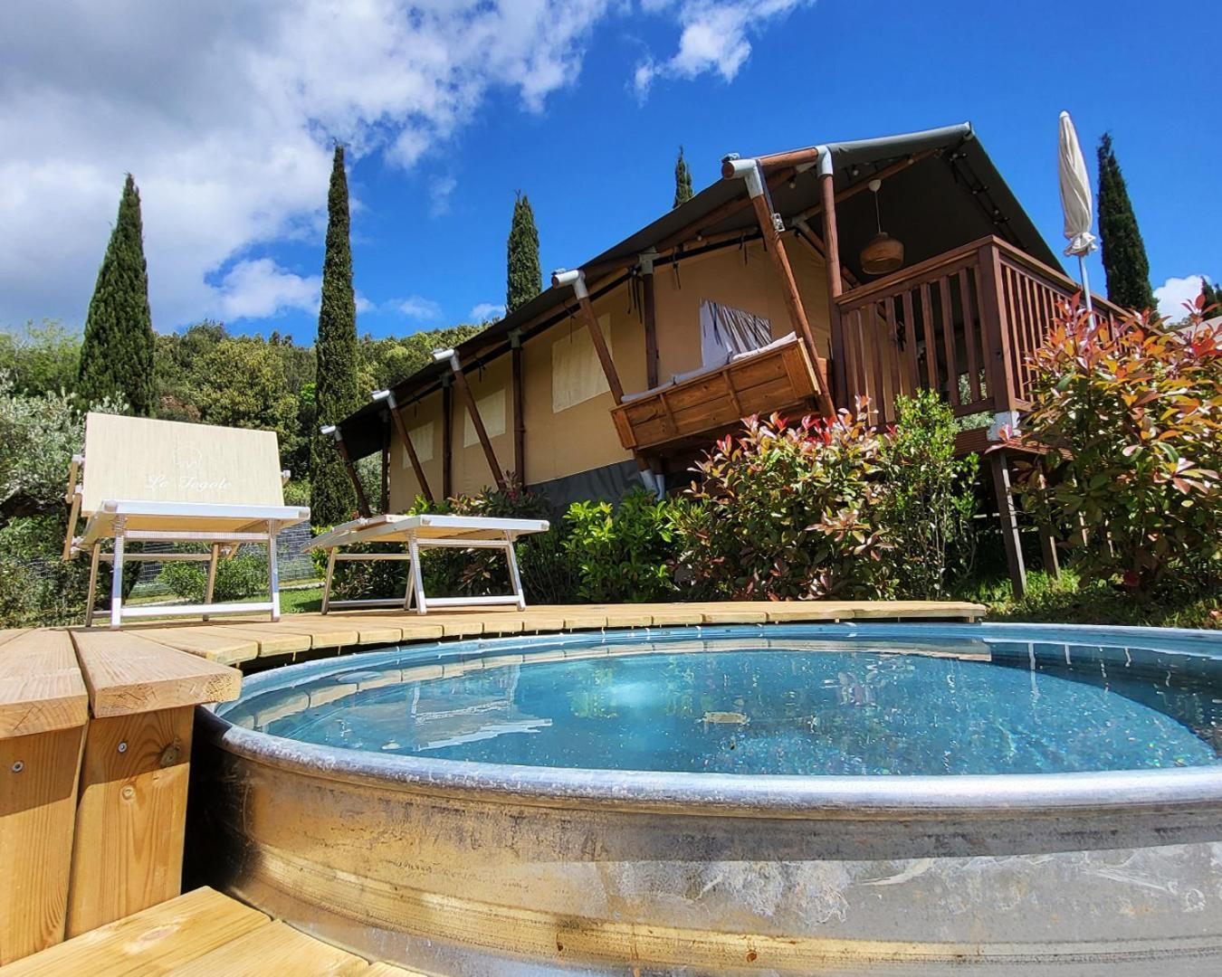 Hotel Glamping Le Tegole Riparbella Zewnętrze zdjęcie