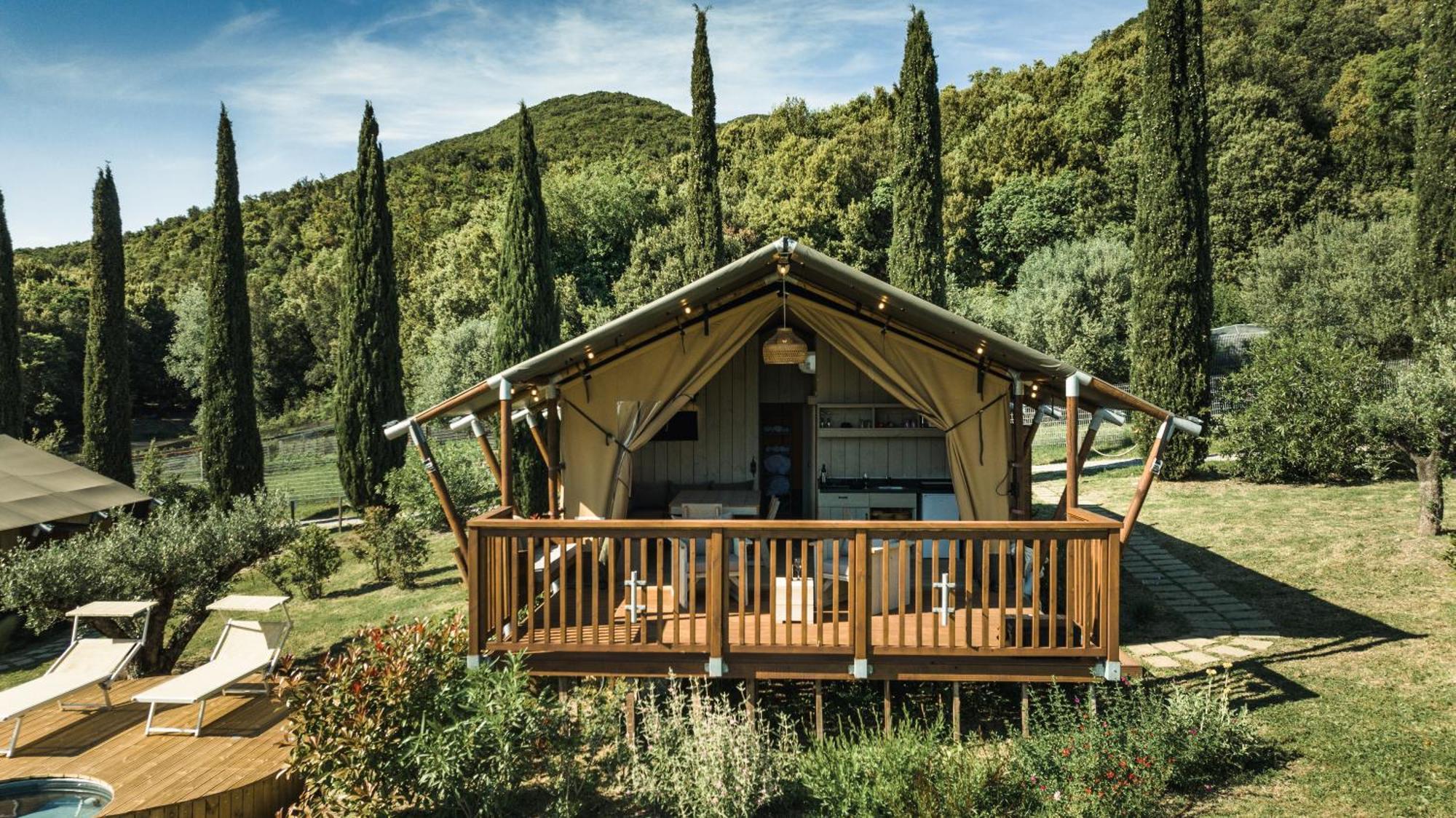 Hotel Glamping Le Tegole Riparbella Zewnętrze zdjęcie