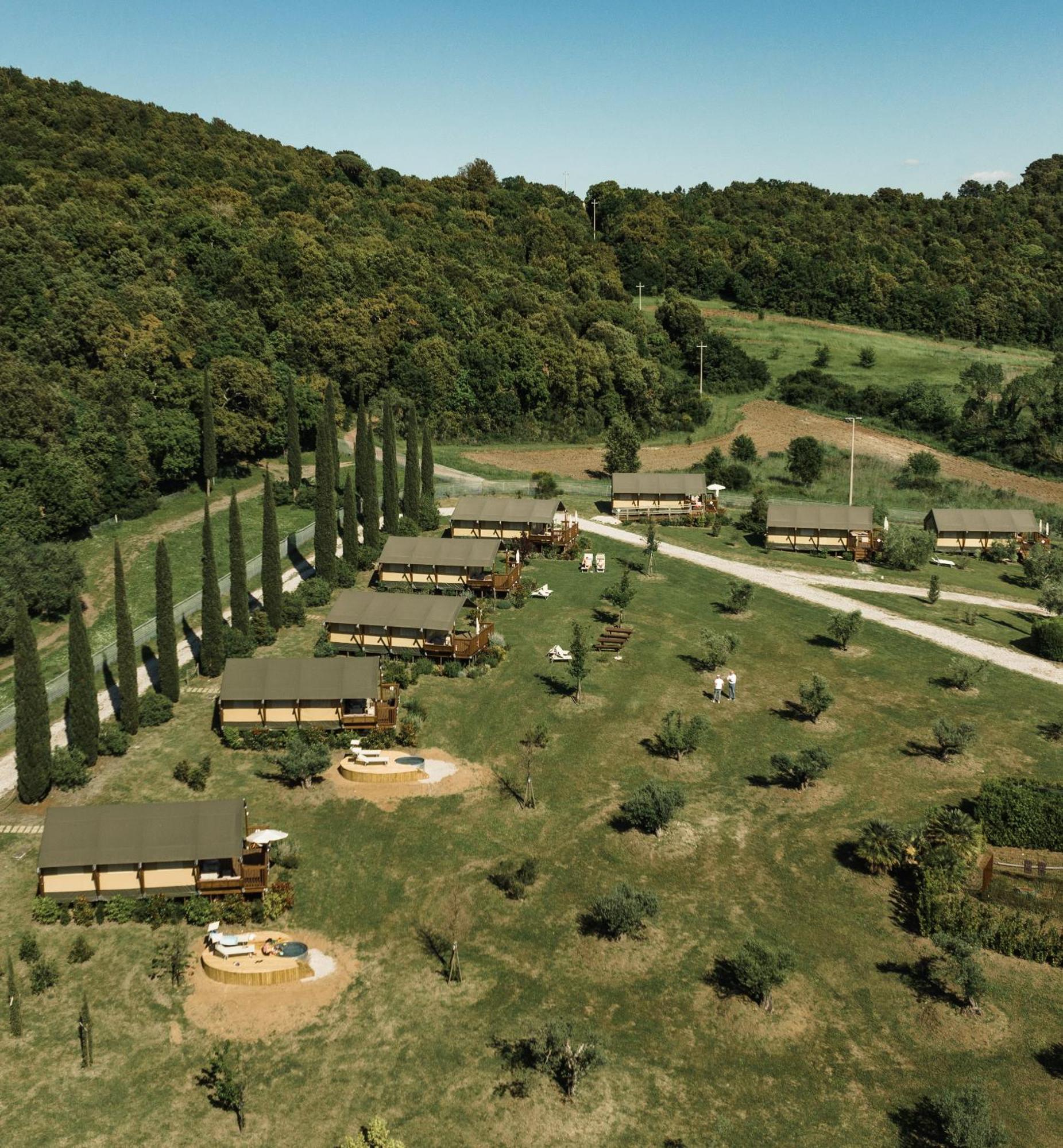 Hotel Glamping Le Tegole Riparbella Zewnętrze zdjęcie